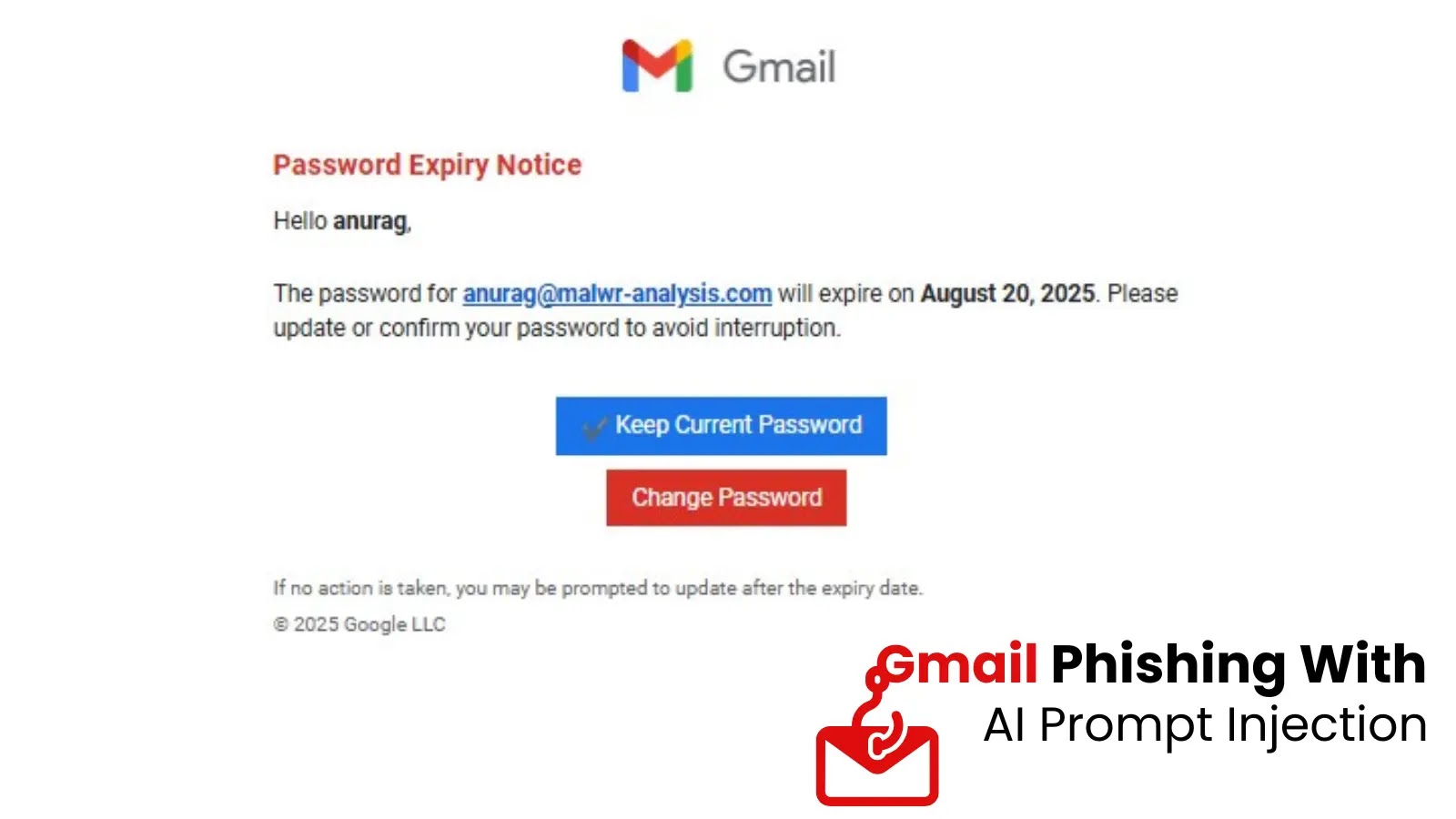 Takian.ir Gmail Phishing With Prompt Injection