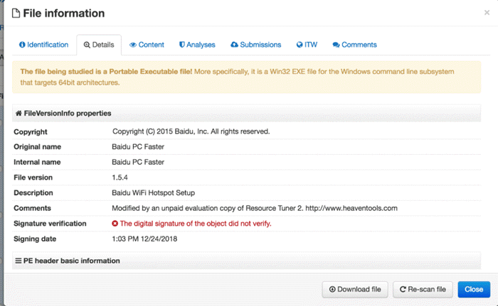 takian.ir A new Shamoon sample uploaded to VirusTotal from France