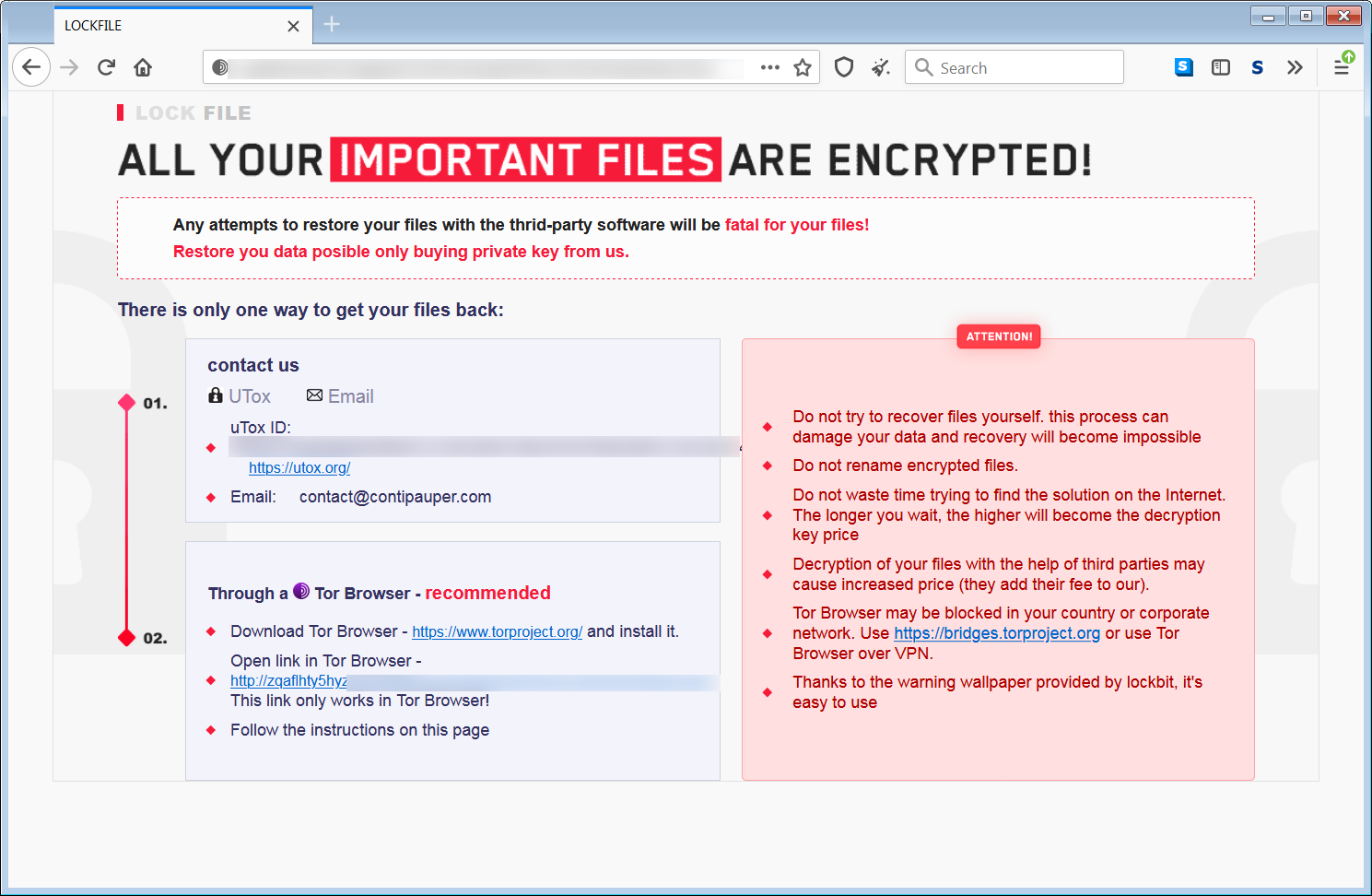 takian.ir new lockfile ransomware variant exploits petitpotam bug main